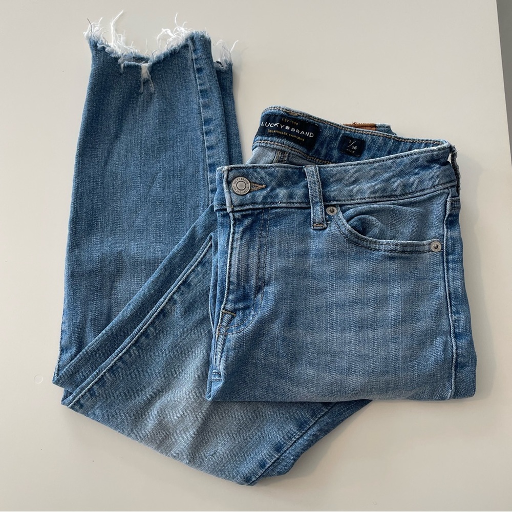 Lucky Mid-rise Hayden skinny jeans size 26